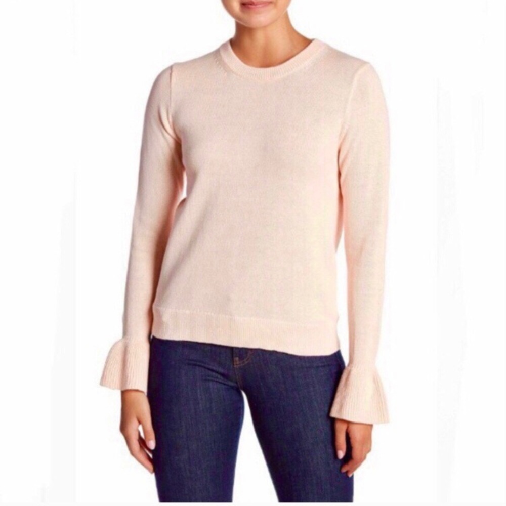 NWOT J. Crew Ruffle Cuff Sweater Medium